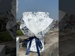 กระดาษบรรจุดอกไม้เก่าดอกไม้ดอกไม้สด กระดาษบรรจุดอกไม้กันน้ํา