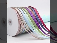 กล่องของขวัญ 2 ซม. ริบบอนสีเขียว ริบบอนเค้กดอกไม้ BESTWISHES ร้อน