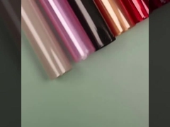 หนังเจลลี่สีกันน้ํา กระดาษบรรจุภาพดอกไม้ เซลโลฟานครึ่งโปร่ง กระดาษคริสตัล