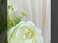 ดอกกุหลาบจําลอง ดอกไหม ดอกพลาสติก ดอกปลอม