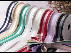 Meisida ทองและเงิน กระเทียม Ribbed Ribbon กล่องของขวัญบรรจุ กระเทียมประดับ Bow Bouquet Packagi