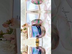 ใหม่ออนไลน์ ริบบอนเกาหลี ตุลีปหิมะไหมริบบอน ดอกไม้ แพคเกจ สินค้าเสริมผม ลายเสื้อผ้าริบบอน