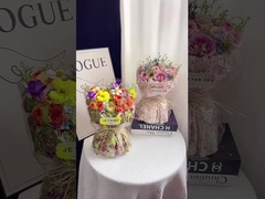 กระดาษดอกไม้ฤดูใบไม้ผลิ หนังสลักดอกไม้แบบกันน้ํา