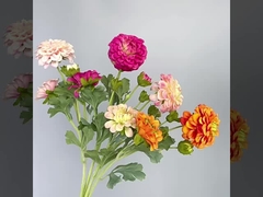 ดอกไม้จําลอง ดอกไม้ไฮบิสกัส ดอกไม้บํารุงความชุ่มชื้นมือ ดอกไม้โต๊ะรับประทานอาหารห้องนั่งเล่น