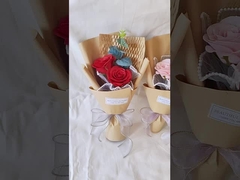 ดอกกุหลาบประดิษฐ์ ดอกน้ํายาใบเดียว ดอกกะหล่ําดอกไม้ตลอดกาล การตกแต่งของขวัญเทศกาล