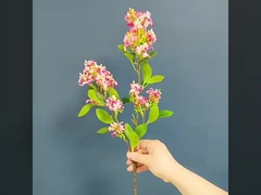 กลิ่นหอมพันไมล์ สาขาเดียว Osmanthus ทอง ดอกเสมือนคุณภาพสูง ดอกหล่อ ดอก L