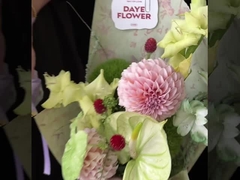 ความคิดศิลปะ การวาดภาพน้ํามันชุด การจัดสรรดอกไม้ กระดาษบรรจุดอกไม้