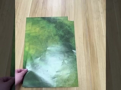 กระดาษล้างพิมพ์ดอกไม้ดอกไม้ กระดาษบรรจุตกแต่งเจ้าชายน้อย กระดาษพิมพ์หินเรียบ