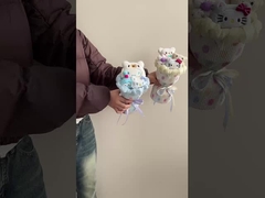 ผ้าโพลกาดอทพามิน ผ้าเสร็จ สีถุง ผ้าสบู่ดอกกุหลาบ ของขวัญวันวาเลนไทน์ สําหรับเพื่อนและแฟน