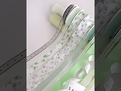 แมนต์แมนโบ ริบบอน ดอกไม้ กลีบ ดอกไม้ ออกแบบด้วยมือ DIY ของขวัญ เค้ก แพ็ค สายรัดตกแต่ง