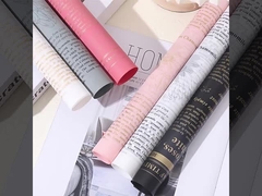 LOVE กระดาษแมท DIY กระดาษบรรจุดอกไม้หนา กันน้ํา ร้านดอกไม้ของขวัญกล่องตกแต่ง Vale