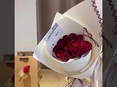 กระดาษห่อดอกไม้ DIY ลายดอกไม้สไตล์บัลเลต์ของคนดังทางอินเทอร์เน็ต