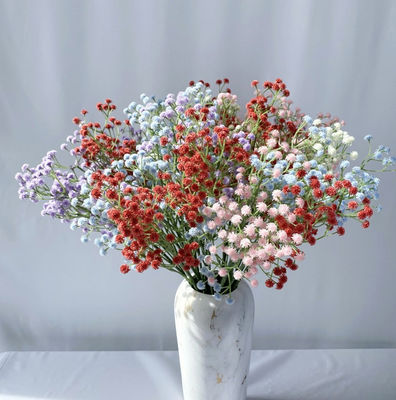 ซื้อ Babysbreath ตกแต่งดอกไม้ประดิษฐ์งานแต่งงานตกแต่งบ้านปาร์ตี้ การผลิตออนไลน์