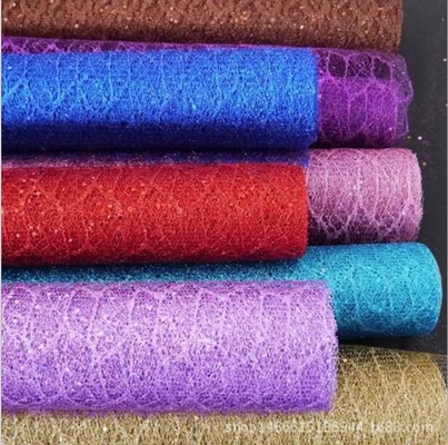 ซื้อ เครื่องประดับบ้าน Organza วัสดุม้วน With 100Y ความยาว online manufacture