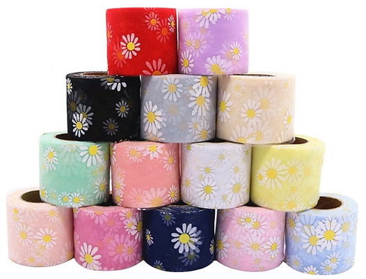 ซื้อ รับตกแต่งบ้านที่สมบูรณ์แบบกับ Organza Tulle Rolls Density 28E online manufacture