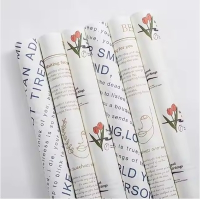 ซื้อ Ins Style กระดาษบรรจุดอกกุหลาบสําหรับดอกไม้ 58*58cm 50g กระดาษบรรจุของขวัญ online manufacture