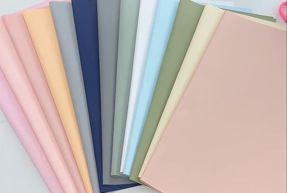 ซื้อ 2024 Sinowrap Fashion Designs กระดาษดอกไม้พลาสติกไม่โปร่งของเกาหลี การผลิตออนไลน์