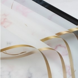 ซื้อ กระดาษบรรจุดอกไม้เมอร์บูลล์ขอบทองคํา ขอบพลาสติก opp หนังบรรจุกระดาษขายส่ง online manufacture