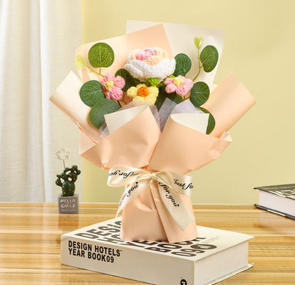 ซื้อ ดอกไม้หลากหลาย ดอกไม้ประดิษฐ์ที่ผสมผสาน 30x24cm การผลิตออนไลน์