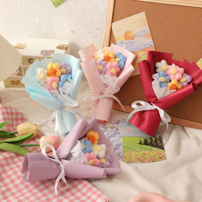 ราคาดี มือทํา Puff Stitch มินิไนท์ พูเค็ต สวย สายดอกไม้ของขวัญสําหรับวันเกิด / วันวาเลนไทน์ของเธอ ออนไลน์