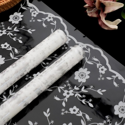 ราคาดี Yitong imitation lace lace transparent cellophane bouquet กระดาษบรรจุดอกไม้กันน้ํา opp วัสดุบรรจุดอกไม้พลาสติก ออนไลน์