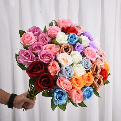 ซื้อ ดอกกุหลาบลอยแบบทําด้วยมือ สําหรับงานแต่งบ้าน การตกแต่งวันวาเลนไทน์ การผลิตออนไลน์