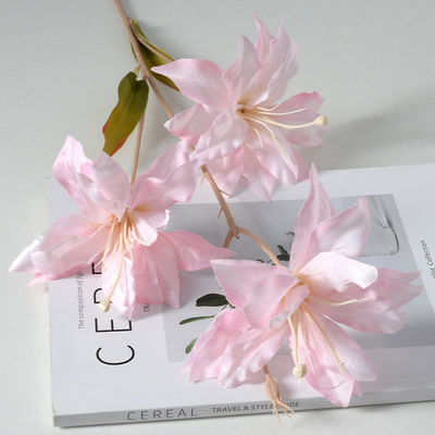 ซื้อ ผ้าไหม ลิลลี่ การนําทางแต่งงาน บ้านตกแต่งห้องนั่งเล่น ดอกไม้ประดิษฐ์ การผลิตออนไลน์