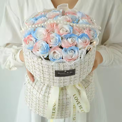 ซื้อ ขายร้อน สินค้าใหม่ ผสมเทียม สบู่นิรันดร์ ดอกไม้ดอกไม้ดอกไม้ดอกกุหลาบ ของขวัญวันวาเลนไทน์ การผลิตออนไลน์