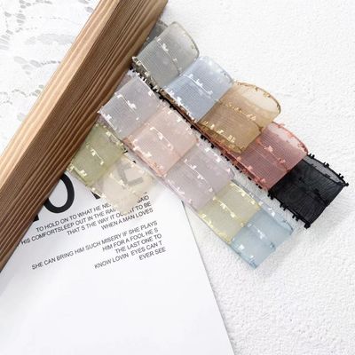 ซื้อ ใหม่ Online เกาหลี Mascara Ribbon Flower Gift Packaging DIY Hair Accessories Ribbon Bow 50% การบรรจุสินค้าผสมผสาน การผลิตออนไลน์