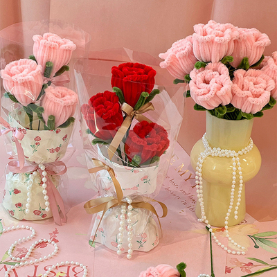 ซื้อ ทําด้วยมือ Twist Bar Simulation Rose Bundle จบ ของขวัญวันวาเลนไทน์ online manufacture