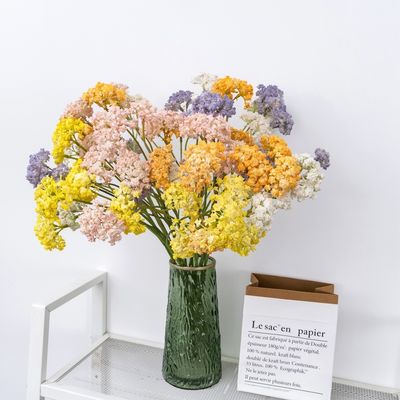 ซื้อ INS ผู้ผลิตดอกไม้ประดิษฐ์เครื่องประดับบ้าน ดอกไม้ดอกบัวฝาไม้ประดิษฐ์ การผลิตออนไลน์