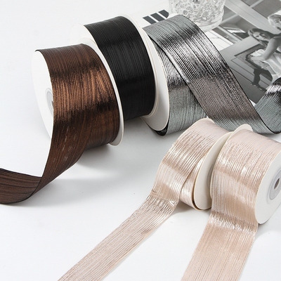 ซื้อ ริบบิ้นปั๊มความร้อนลายทองและเงินสำหรับ DIY ที่คาดผม กิ๊บติดผม เสื้อผ้า และกล่องของขวัญ เหมาะสำหรับทุกโอกาส online manufacture