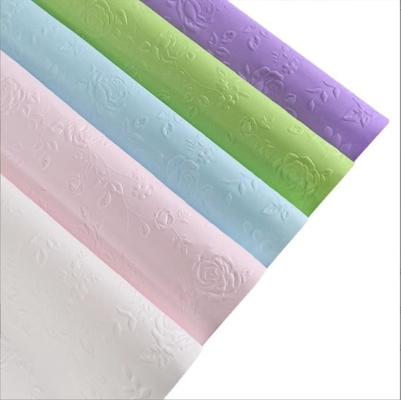 ซื้อ กระดาษอาร์ตลายพื้นผิวแบบนูนที่สง่างามและทนทาน มีหลายสีสำหรับบรรจุภัณฑ์ดอกไม้ online manufacture