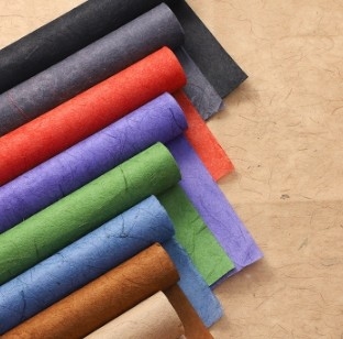 ซื้อ กระดาษพิเศษสำหรับบรรจุภัณฑ์ดอกไม้ลายดอกไม้กันน้ำ Macaron Dreamy Silk Paper online manufacture