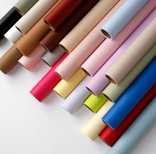 ซื้อ กระดาษบรรจุดอกไม้ดอกไม้กันน้ํา พาร์ติสูในหลายสีที่มีการออกแบบหมอกเช้าแมท online manufacture