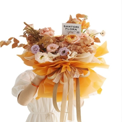 ซื้อ กระดาษเกาหลีผักผักหนา 58*58cm กระดาษแมทกันน้ําสําหรับบรรจุดอกไม้ online manufacture
