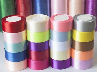 ซื้อ ขายส่งริบบิ้นซาตินสองด้านในประเทศจีน การผลิตออนไลน์