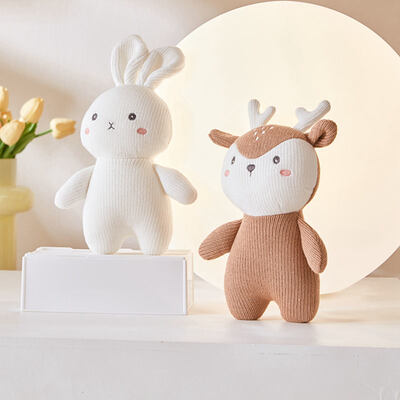 ซื้อ ตุ๊กตาสัตว์โครเชต์ 18 ซม. ของเล่นผ้าฝ้าย PP สำหรับเด็กและให้เป็นของขวัญ การผลิตออนไลน์