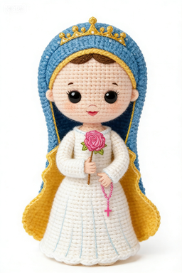 ซื้อ Kiva handmade crochet saint doll ตุ๊กตาขนมแบบศาสนาที่น่ารัก ตุ๊กตาขนมที่แต่งด้วยมือ การผลิตออนไลน์