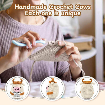 ซื้อ มินิ โปซิเต็ต โฮเก็ทวัว ทําด้วยมือ น่ารัก คาวาอาย สัตว์เต็มที่ ส่งข้อความให้กําลังใจ การผลิตออนไลน์