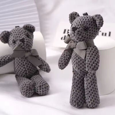 ซื้อ คีย์แฮนเดนเดนเดนเดน ดุ๊กตาของขวัญ ของขวัญเด็ก ของเล่นหมี crochet ทําด้วยมือ การผลิตออนไลน์