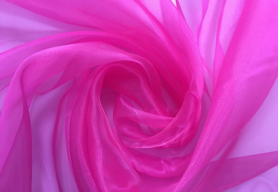 ซื้อ 50GSM Organza Tulle Rolls Anti Static สําหรับการตกแต่งงาน online manufacture