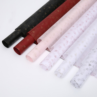 ซื้อ เป็นมิตรกับสิ่งแวดล้อม 60 ซม. x 60 ซม. กระดาษห่อดอกไม้ไม่ทอสำหรับช่อดอกไม้ online manufacture