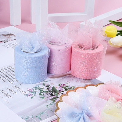 ซื้อ พรีเมียม 28E ความหนาแน่น Tulle Rolls 100 หลา 6 นิ้วความกว้าง online manufacture