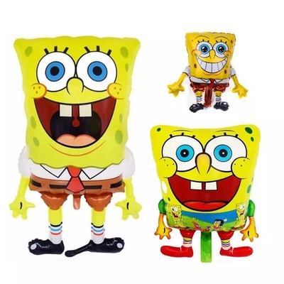 ราคาดี ขายส่งขายร้อนตัวการ์ตูนสีเหลือง Sponge Bob SquarePants Patrick ลูกโป่งรูปดาว ออนไลน์