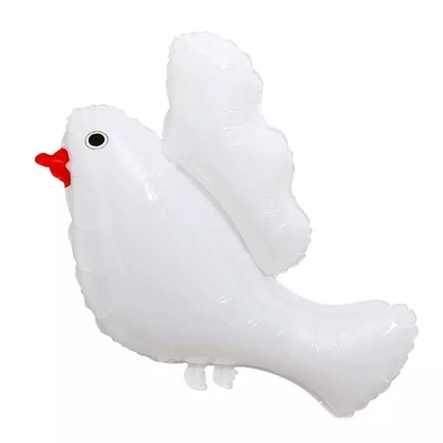 ราคาดี ขายส่งใหม่สีขาวนกนกพิราบสันติภาพฟอยล์ Globos Pigeon บอลลูนงานแต่งงาน Graduation Party ตกแต่ง ออนไลน์