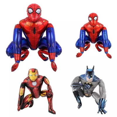 ราคาดี ขายส่งใหม่ Desgin การ์ตูนตัวอักษร Super Hero ฟอยล์บอลลูน 3D Giant Spiderman Globos สำหรับของเล่นเด็ก Party Decoration ออนไลน์