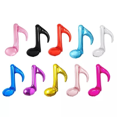 ราคาดี ขายส่งงานแต่งงานงานเลี้ยงวันเกิด Mylar Helium 18 นิ้ว Music Note ลูกโป่งฟอยล์ ออนไลน์
