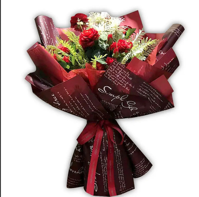 ราคาดี Letter Design Florist Wrapping Paper 58x58 สำหรับบรรจุภัณฑ์ของขวัญ ออนไลน์