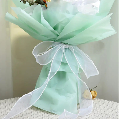 ราคาดี อุปกรณ์ DIY Organza ริบบิ้นห่อของขวัญสำหรับตกแต่งดอกไม้ ออนไลน์